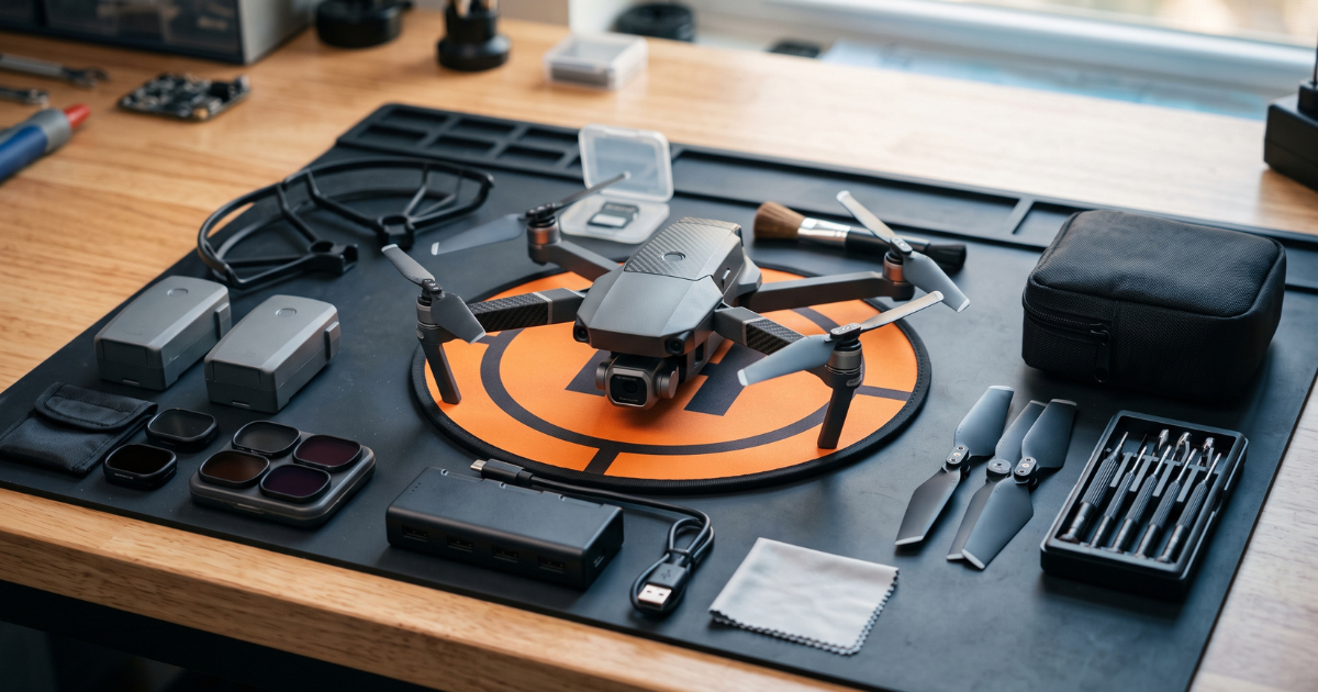 Acessórios baratos drones e de limpeza