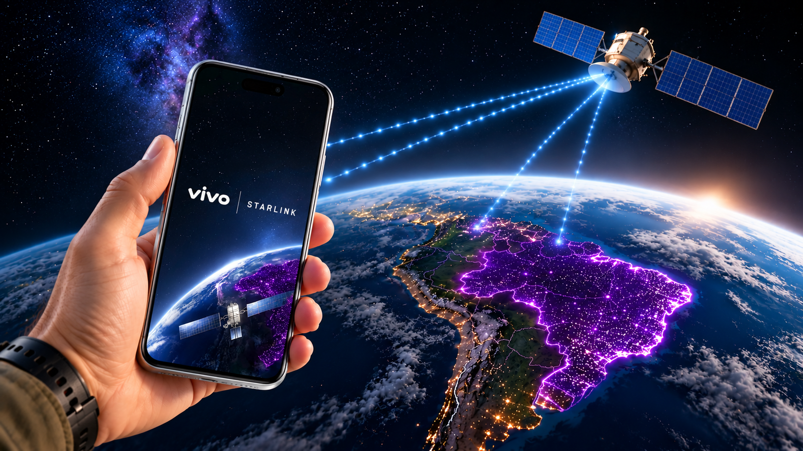 Starlink no celular: entenda o Vivo Satélite