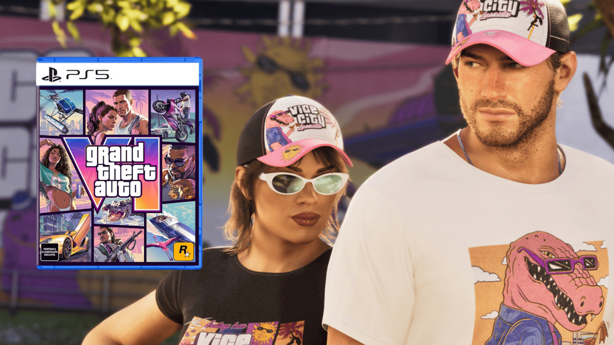 Mídia Física gta 6 capa